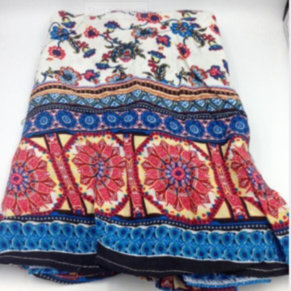 Boho Sleeveless Embroidered and Embellished Top XL - Picture 3 of 3